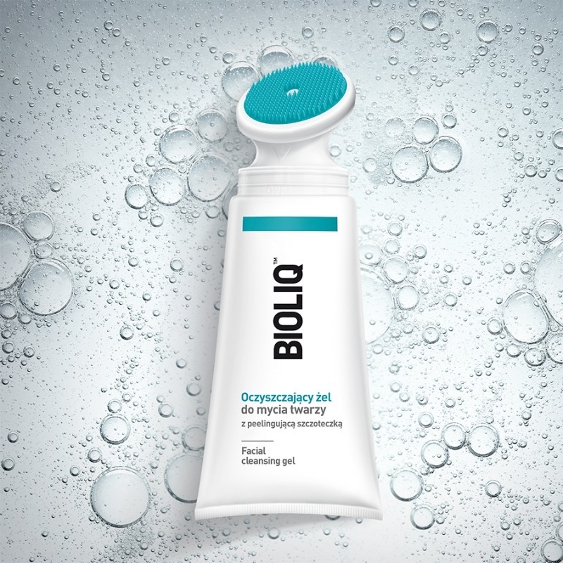 Bioliq Oczyszczający żel do mycia twarzy z peelingującą szczoteczką 125 ml
