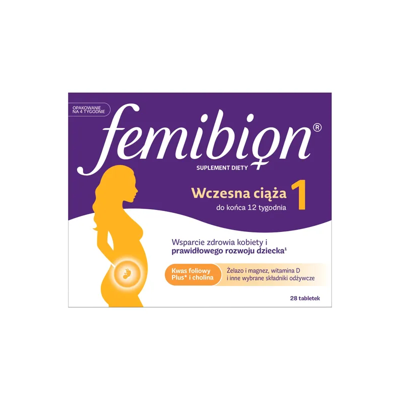 Femibion 1 wczesna ciąża 28 tabletek