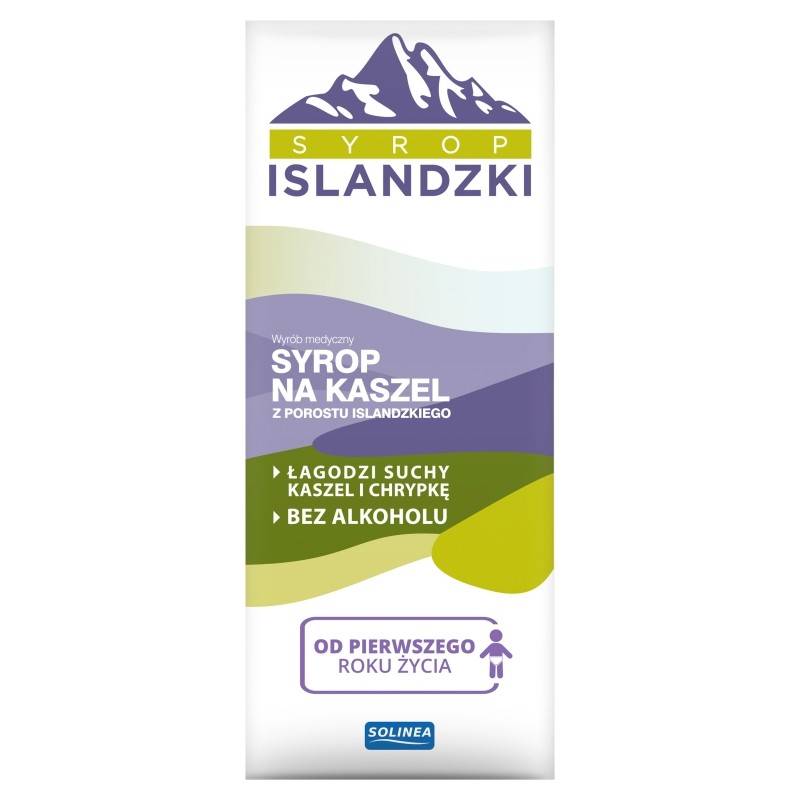 Syrop islandzki Syrop na kaszel z porostu islandzkiego 200 ml