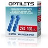 LANCETY OPTILETS - - 100 SZT.
