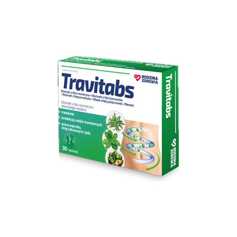 Rodzina Zdrowia Travitabs 30 tabletek