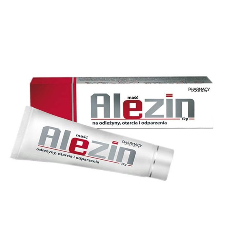 ALEZIN NA ODLEŻYNY,OTARCIA,ODPARZENIA MAŚĆ - 50 G